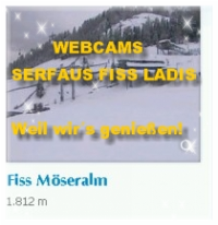 Webcams Serfaus Fiss Ladis
